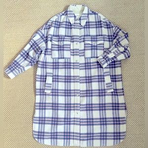 Isabel Marant Etoile Fontia Coat in blue size 0